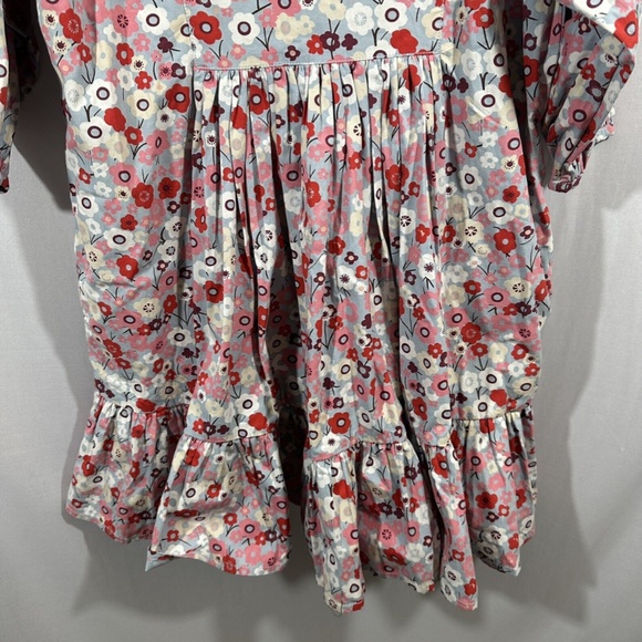 NWT $335 byTiMo [ XS ] Structured Cotton‎ Shift Dress in Flower Garden RARE - Picture 14 of 16